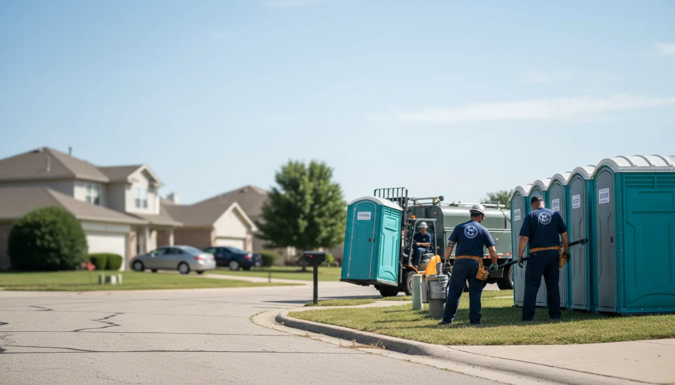 Porta Potty Rental in Holcomb, IL near me